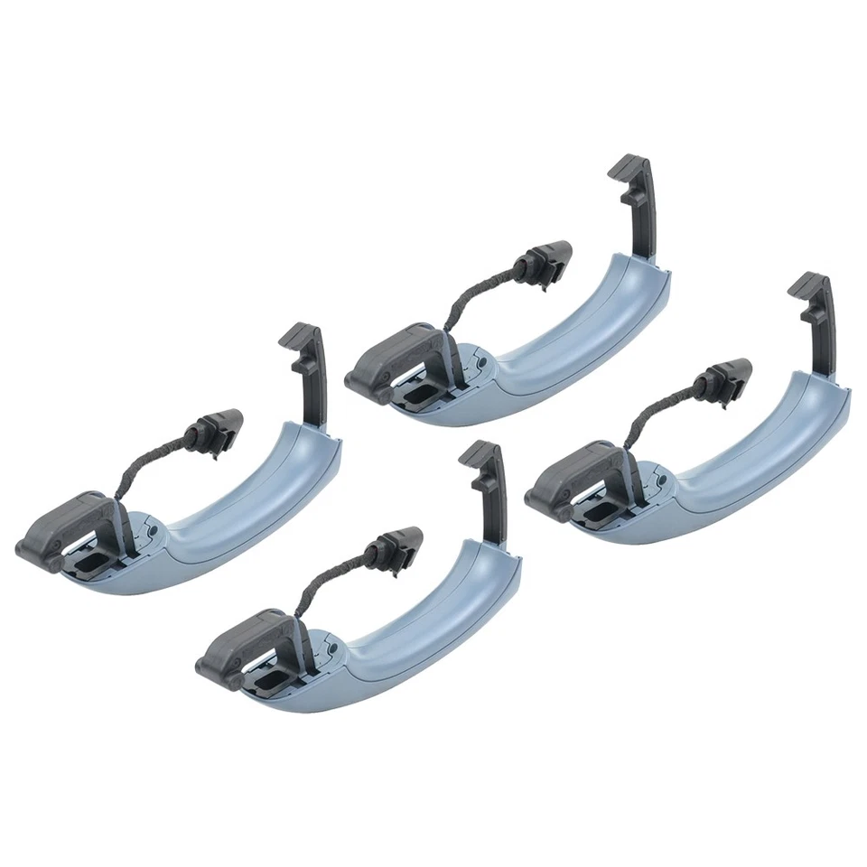 4PCS Exterior Door Handles fits for 2007-2015 Audi Q7 3.0L 3.6L 4.2L 4L0837205B - Image 2 of 4