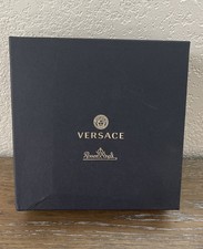 Versace Gift Storage Box Black 7.5 x7.5 