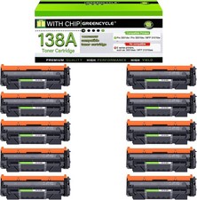 New Chip W1380A Toner Cartridge Fit LOT 138A HP LaserJet Pro 3001dw MFP 3101fdw