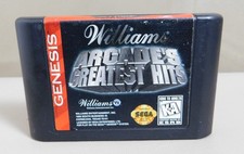 Williams Arcade's Greatest Hits Sega Genesis, 1996 Cartridge Only Tested Works
