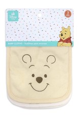 NWT-Disney Baby Winnie-the-Pooh 3-Pack Unisex Burp Cloths