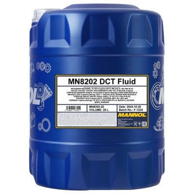 Getriebeöl Getriebe MANNOL DCT Fluid 20 Liter für Audi BMW Mercedes Porsche VW