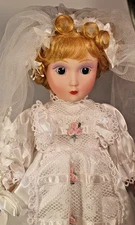Porcelain Doll (396) 13"(33cm) by The Danbury Mint
