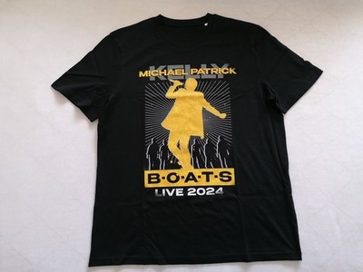 T-Shirt Michael Patrick Kelly von der BOATS-Tour 2024, Größe L, ungetragen