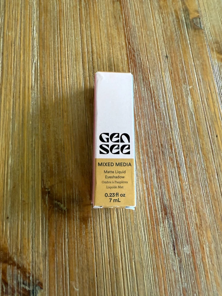 Sombra de ojos líquida mate Gen See Mixed Media - AGUA DE ROSAS, 1 unidad (paquete de 1) Foto 3 de 4
