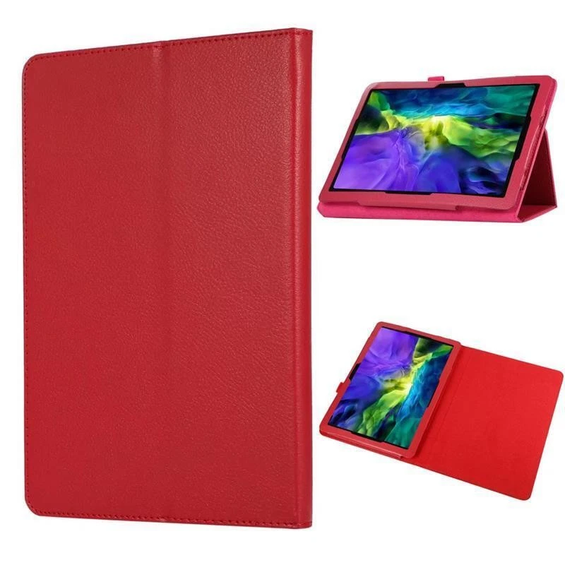 for Amazon Fire 7 2022 12th Generation Leather Folio Flip Smart Case Stand Cover - Image 2 of 4
