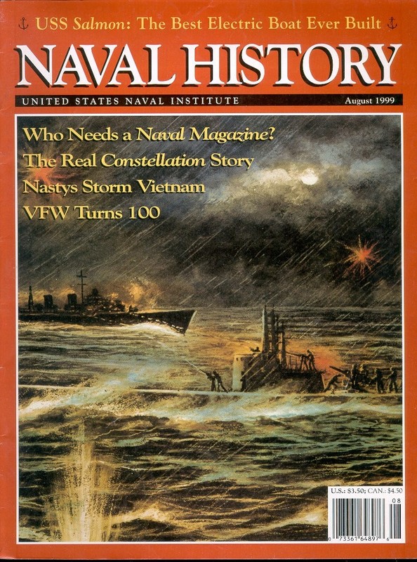 NAVAL HISTORY AUG 99 WW2 ANTI-AIRCRAFT VT PROXIMITY FUSE / MARTIN P6M SEAMASTER
