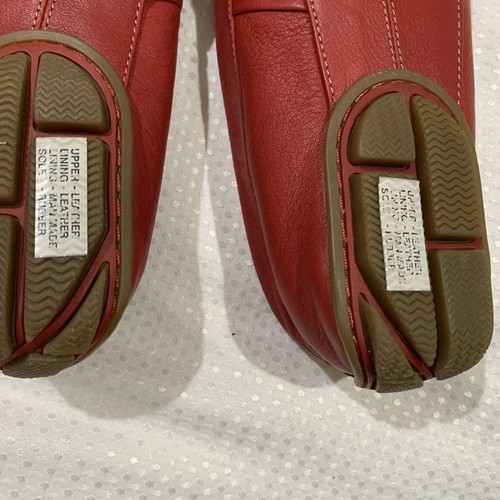 Rockport Seaworthy : Red | Size: 8.5 Washable Leather Shoes Loafers - Picture 11 of 12