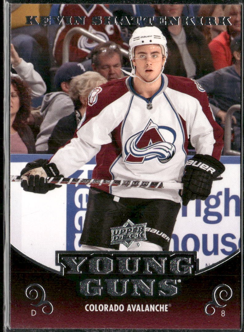 2010-11 Upper Deck #464 Kevin Shattenkirk Young Guns Avalanche