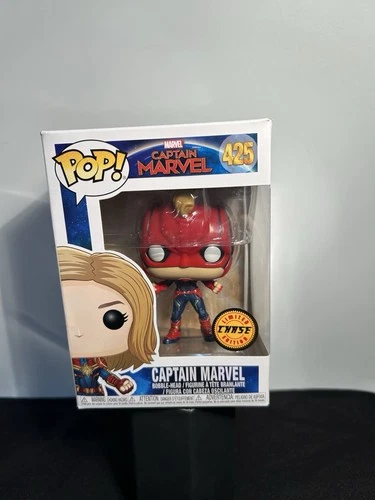 Funko Pop Marvel Captain Marvel Masked Chase #425 Bobblehead