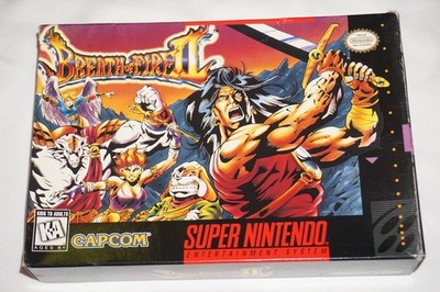 Breath of Fire II 2 (Super Nintendo SNES) Complete in Box CIB