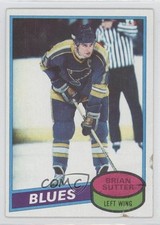 1980-81 Topps Scratched Brian Sutter #244 1s7