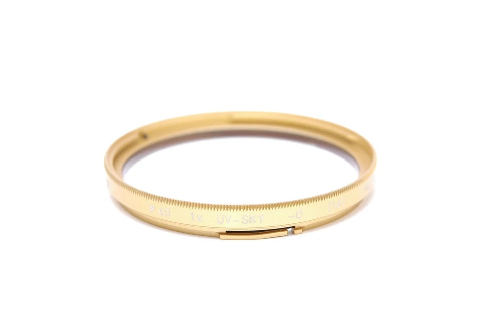 Gold Hasselblad B60 UV SKY 1A for CF CB Planar 80 120 Distagon 50 60 Sonnar 150 - Image 2 of 3