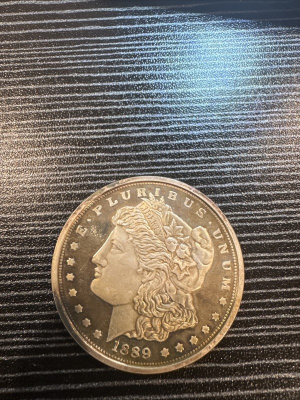 1889 CC Morgan Silver Dollar Proof Coin COPY Collectors Mint #KCO282