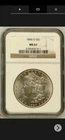1890-O Morgan Silver Dollar $1 NGC MS61