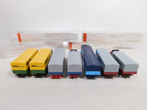 CW760-0.5# 4X H0 1:87 Truck MB: 455 Zeitfracht/Ponsgen + 456 + 515 Mint Box - Picture 5 of 5