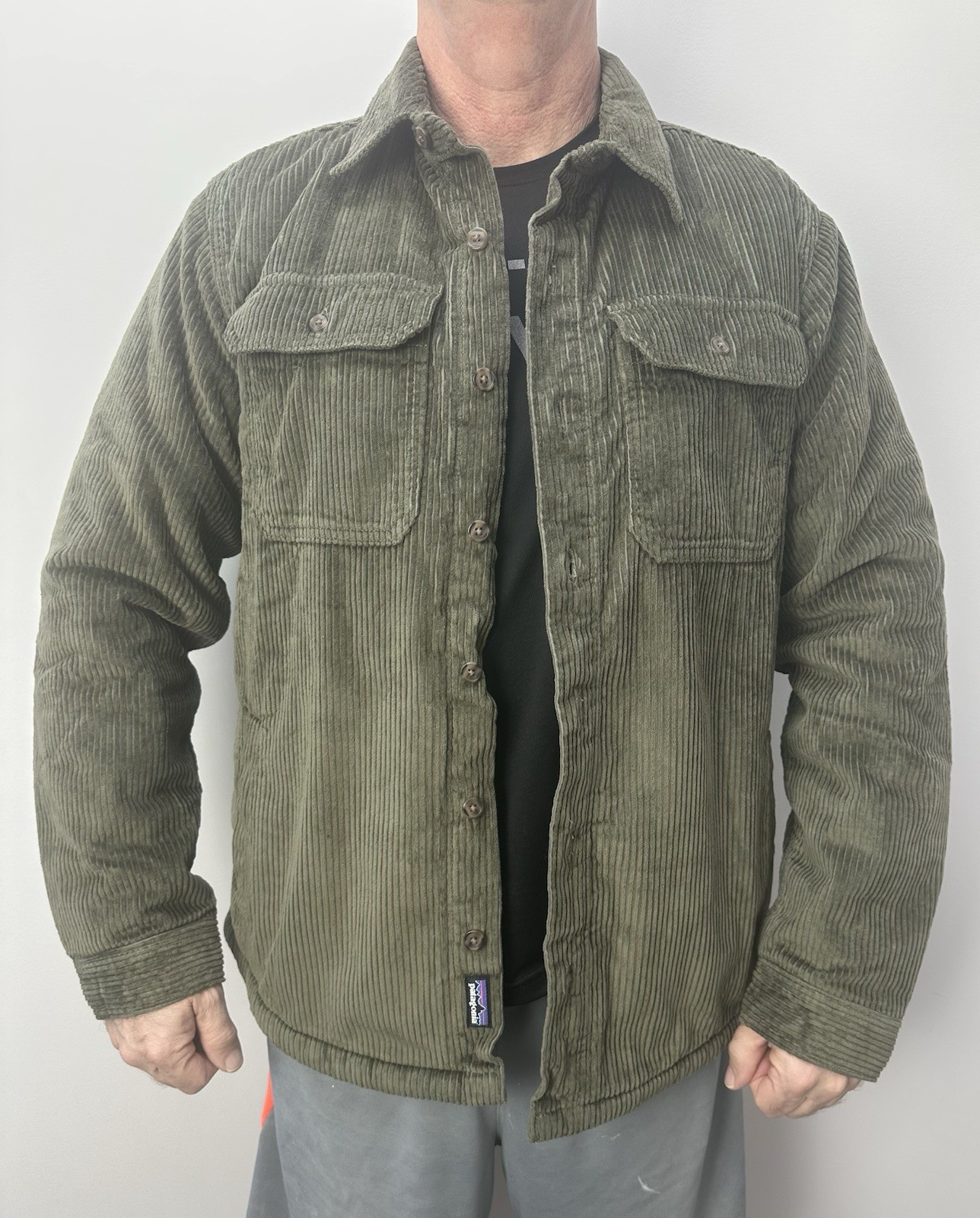 Patagonia Pile-Lined Trucker Jacket Men's Medium Basin Green 20395 MSRP 199