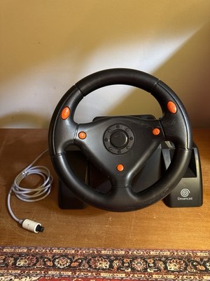 Racing Wheel For Sega Dreamcast HKT-7400 Controller Joystick Pad