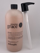 Philosophy Amazing Grace Hydrating Shower Gel, Bubble Bath  Shampoo, 32 oz.