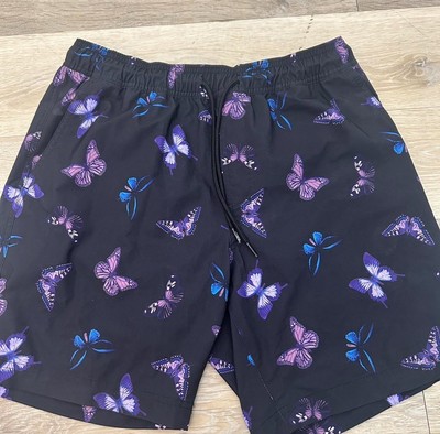 Tilly s Swim Shorts With Purple And Blue Butterflies That Are Exclusive To Tilly