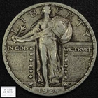 1924 Standing Liberty Silver Quarter 25C