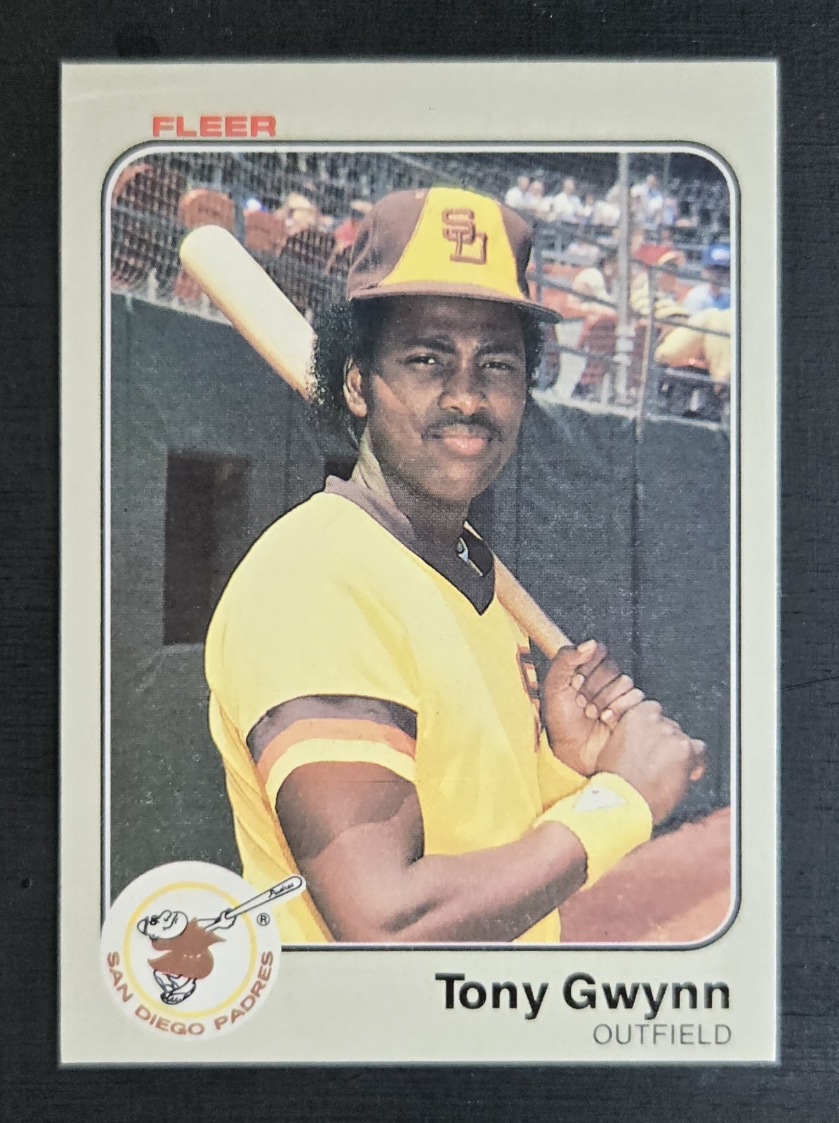 1983 Fleer #360 Tony Gwynn - Rookie Card - Hall of Fame - SD Padres - VGEX