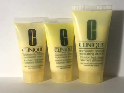 Clinique - Dramatically Different Moisturizing Lotion Lot of 3 - Dry Skin - NEW