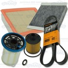 Filtersatz Wartungskit Inspektion XXL (AK) FIAT TIPO 1,6 D 114/120PS (Kombi +)