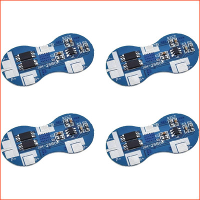 BMS PCM Schutzplatine 7,4V 2S Li-ion Lithium 18650 Überstrom Überladungsschutz