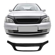 Motorhaube Deflektor Steinschlagschutz für Opel Astra G 1998-2009 Schwarz Abs