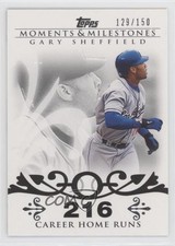 2008 Topps Moments & Milestones 129/150 Gary Sheffield #52 11pj