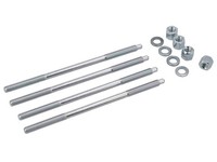 Set: 4X Zuganker M6X126Mm + Mutter Und Scheibe, M531, M541, M741 - Simson S51, S