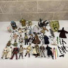 Vtg Star Wars Hasbro / Kenner LFL  Action Figures & Accessories 48 Pc 1995-2000s