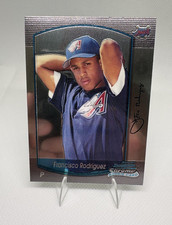 Bowman 2000 Bowman Chrome Francisco Rodriguez Rookie Card #321 Anaheim Angels. rookie card picture