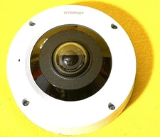 WiseNet used XNF-9010RV 12mp Fisheye IP Camera Hanwha Techwin *camera only* New