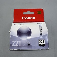 Canon 221 Genuine Ink Cartridges Black CLI-221BK