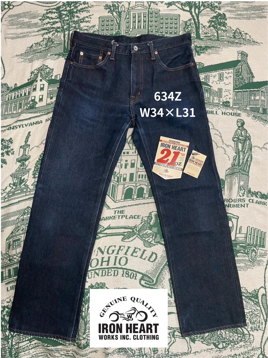 Iron Heart Regular 34 Size Jeans for Men Just Listed 2026