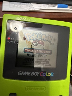 pokemon trading card game gameboy ebay Gbc for sale Bonus downloadable or promotional content may have already been redeemed Nintendo Gameboy Color Pokemon Trading