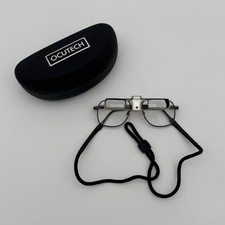 OCUTECH SightScope Low Vision Flip Glasses Galilean Bioptic Glasses Model K SB