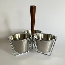 Vtg Midcentury Danish Modern Stainless Steel ...