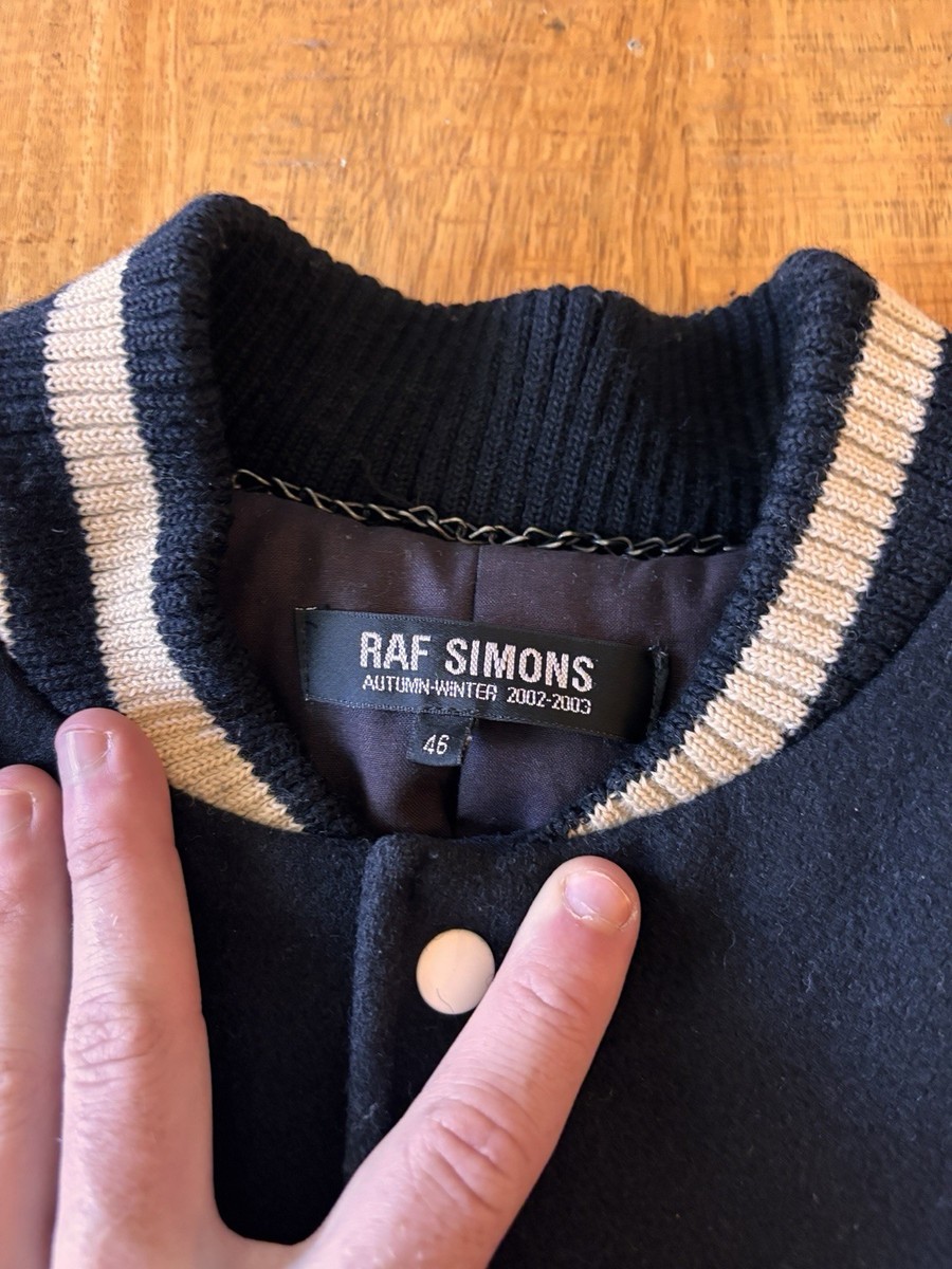 Raf Simons Virginia Creeper Varsity Jacket | eBay