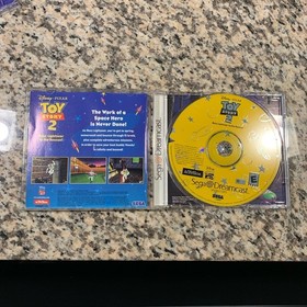 Sega Dreamcast Toy Story 2 Buzz Lightyear To The Rescue Video Game