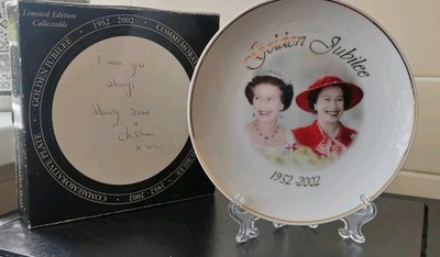 Gedenktafel zum Goldenen Jubiläum von Queen Elizabeth II.
