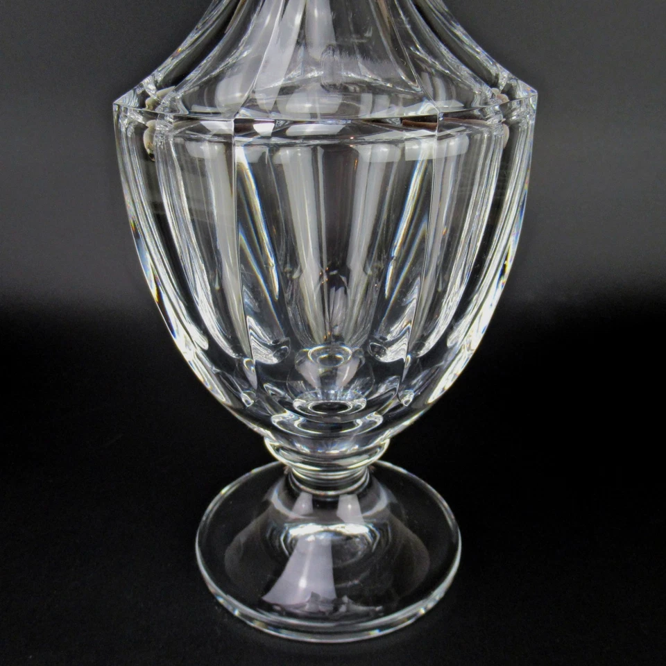 Wunderschöne Glas Karaffe Handgeschliffen Vintage Glass Carafe Decanter 36,5cm - Bild 4 von 4