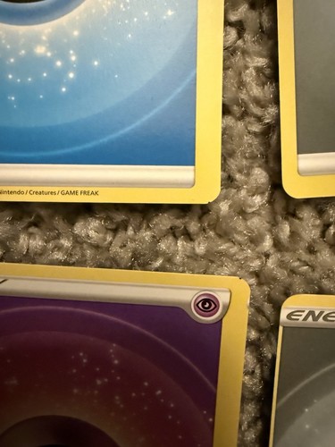 Miscut Pokemon Energy Cards Lot Of Seven - Picture 2 of 6