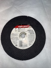 BLACK & DECKER 7" METAL ABRASIVE SAW BLADE (73-217) - NEW D1