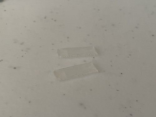 (2x) Barras de luz de policía transparentes 1/64 para Greenlight y otros vehículos diecast - Imagen 2 de 4