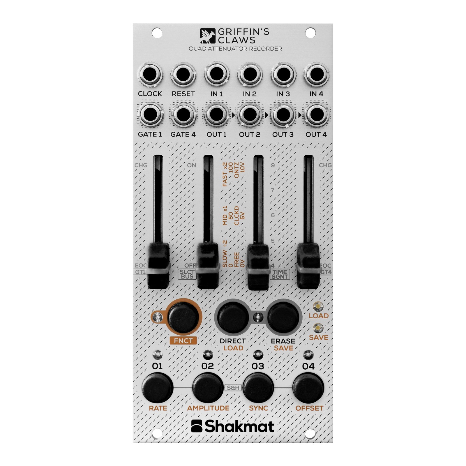 Модульный синтезатор Shakmat Modular Griffins Claws - Аттенюатор