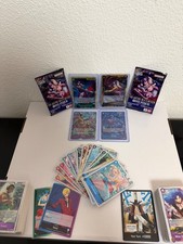 One Piece TCG Karten Bundle 200+ Karten | SECs, SRs, Sealed Booster, Rares...