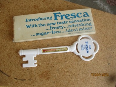 1966 INTRODUCING FRESCA COKE COCA COLA SALES PROMOTION PROMO THERMOMETER